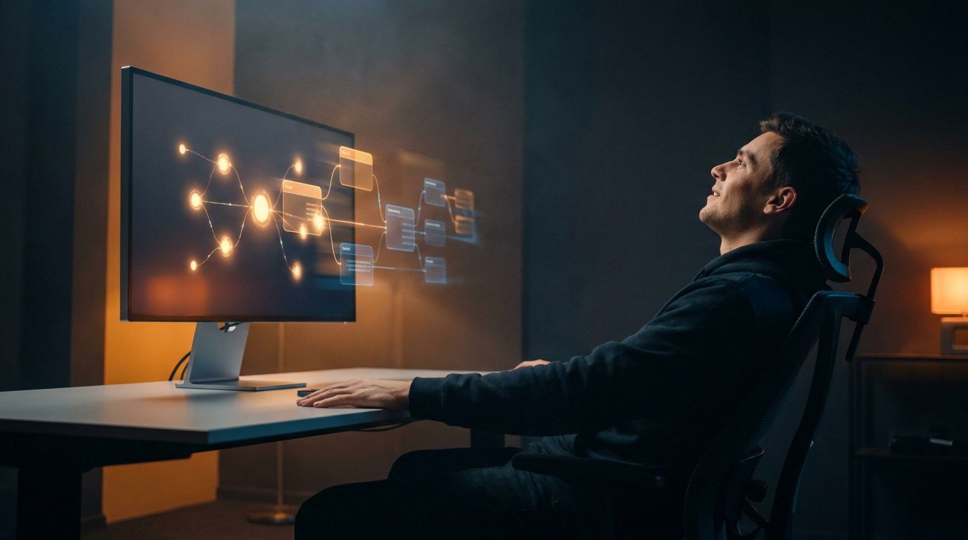 AI agents building the workflow